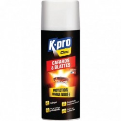 Cafards et blattes Kpro Choc - Aérosol 400 ml