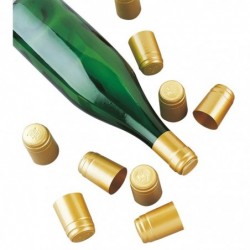 Capsule PVC Duhallé - Or - Vendu par 50