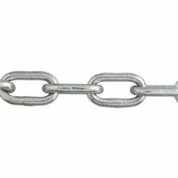 Chaîne soudée droite maille courte Chapuis - Bobine de 25 m - Diamètre 2