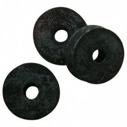 Clapet percé néoprène Gripp - Assortiment de diamètres - Vendu par 8