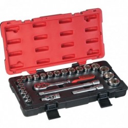 Clé à douille - M 1/2" - Coffret de 24 pièces - KS Tools