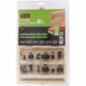 Coffret bois 12 fraises pour défonceuse SCID - Diamètre de queue 8 mm