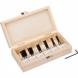 Coffret de fraises à rainer pour défonceuse SCID - Vendu par 6