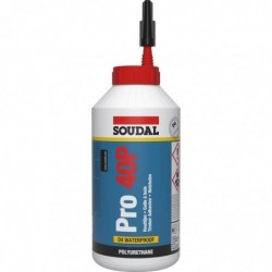 Colle à bois polyuréthane monocomposante extérieur Pro 40 P