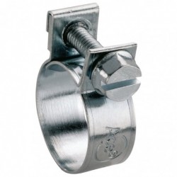 Collier miniclamp acier zingué W1 Ace - Diamètre 09 - 11 mm - Vendu par 2