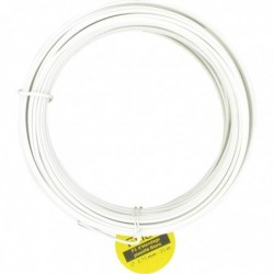 Corde à linge Filiac - Fil plastique blanc - Diamètre 2