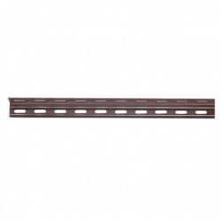 Cornière nervurée 30 x 30 mm - Plum - Longueur 2 m - Coloris marron - Vendu à l'unité