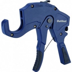 Coupe tube plastique éléphant - Outibat - Diamètre tube maxi 42 mm