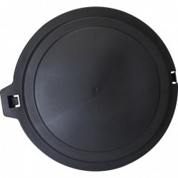 Couvercle poubelle - EDA - Noire - Ø 55 cm