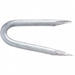 Crampillon acier galvanisé TE. Pointes - Longueur 27 mm - Diamètre 2