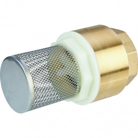 Crépine Femelle laiton Cap Vert - Filetage 40 x 49 mm