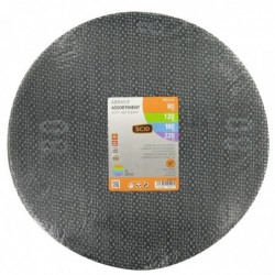 Disque maille auto-agrippant diamètre 225 mm SCID - Grain 80