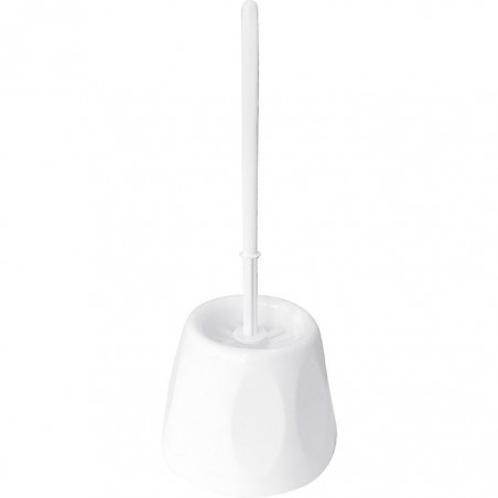 Ensemble brosse WC Nespoli - Blanc