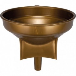 Entonnoir de cave - Plastique bronze - Diamètre 32 cm