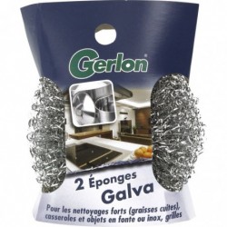 Eponge galva désincrustation Gerlon - Vendu par 2