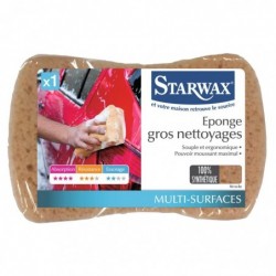 Eponge gros nettoyage Starwax - Vendu par 1