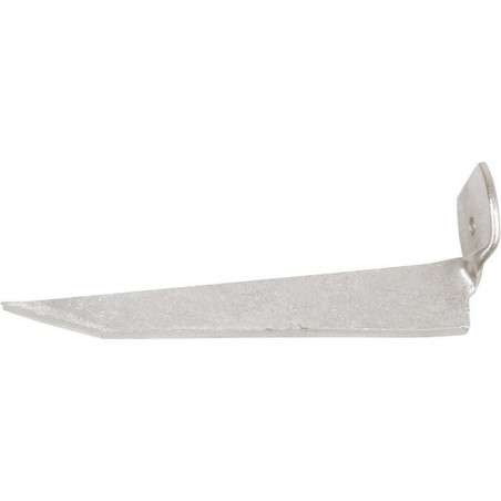 Fiche acier zingué Torbel - Coudée - Longueur 100 mm - Vendu par 25