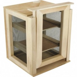Fromager de table avec 2 étagères Masy