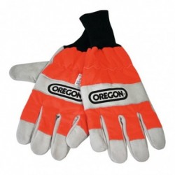 Gants de protection pour tronçonneuse