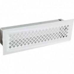 Grille de décompression avec précadre de hotte et foyer ferme DMO
