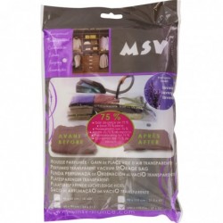 Housse gain de place MSV - A ranger - Longueur 100 cm - Largeur 110 cm