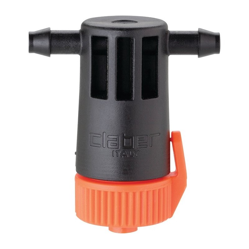 Jeu de 10 goutteurs en ligne 0-10 l/h Plus Claber - 1/4"
