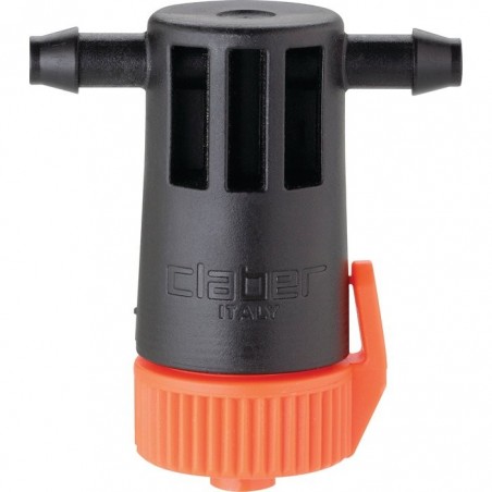 Jeu de 10 goutteurs en ligne 0-10 l/h Plus Claber - 1/4"