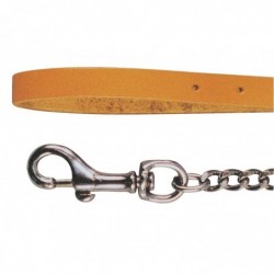 Laisse avec chaîne pour chien Zolux - Longueur 113 cm