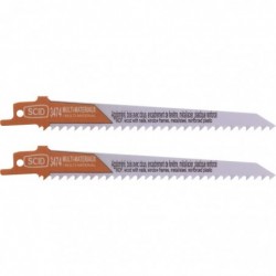 Lame de scie sabre multi-matériaux - SCID - Longueur 150 mm