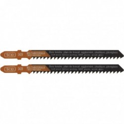 Lame de scie sauteuse bois plastique - SCID - Attache en T