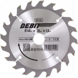 Lame scie circulaire - SCID - Diamètre 140 mm - 20 dents