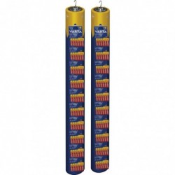 Lot 2 ceintures Longlife Max Power AA x6 - Varta - 2 x 10 blisters