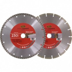 Lot de 2 disques matériaux standards