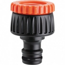 Nez de robinet à double filetage - Claber - 3/4" et 1/2"