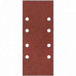Patin abrasif fixation à pinces - SCID - 93 x 230 mm - 8 trous parallèles - Grain 40/80/120