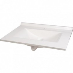Plan vasque - Résiplan - Creazur - l. 800 mm
