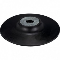 Plateau caoutchouc pour meuleuse SCID - Diamètre 125 mm