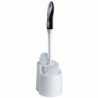 Porte-balai blanc et brosse recoin MSV
