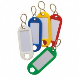 Porte-etiquettes à fenêtre Chapuis - Assortiment de couleurs - Vendu par 100