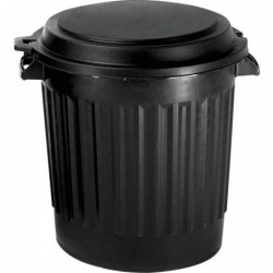 Poubelle avec couvercle - EDA - 80 L