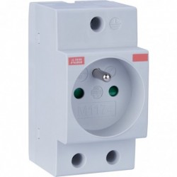 Prise de courant modulaire - AEG - 250 V - Intermédiaire de tableau modulaire - 16 A
