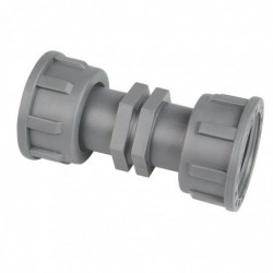 Raccord à écrou tournant union droite Cap Vert - Filetage Femelle / Femelle 26 x 34 mm