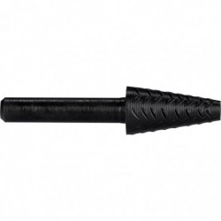 Râpe rotative conique finition pour métaux SCID - Diamètre 12 mm - Hauteur de coupe 23 mm