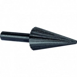 Râpe rotative conique pour métaux SCID - Diamètre 12 mm - Hauteur de coupe 23 mm