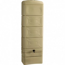 Récupérateur d'eau mural  Déco Bellijardin - 300 l - Beige