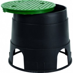 Regard rond de visite Cap Vert - Rond - Diamètre haut 24 cm x bas 31