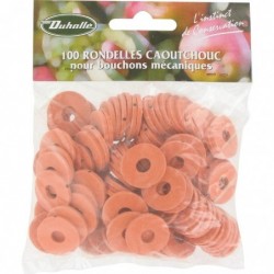 Sachet rondelle - Duhallé -  Polyéthylène - Pour bouchon mécanique - Vendu par 100