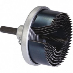 Scie cloche multilames acier qualité professionnelle SCID - Profondeur 30 mm - 6 lames