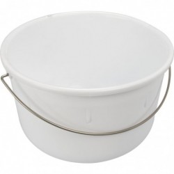 Seau bas alimentaire gradué - 15 l
