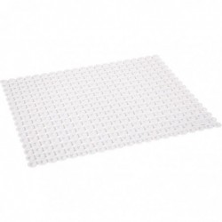 Tapis d'évier plastique Eda - Blanc - Longueur 41 cm